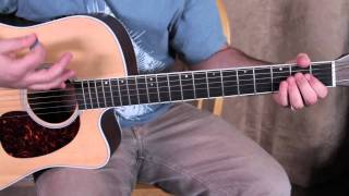Bob Seger Inspired Easy Acoustic Song Guitar Lesson - Easy Songs on Guitar