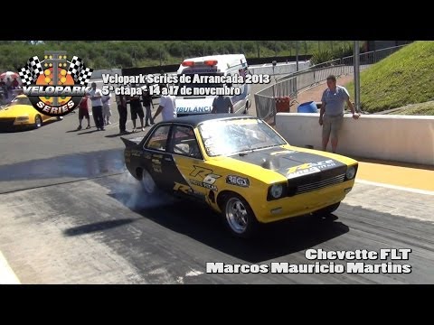 Chevette turbo FLT - 260km/h em 8.6s - Marcos Mauricio Martins - 5ª etapa Arrancada Velopark 2013