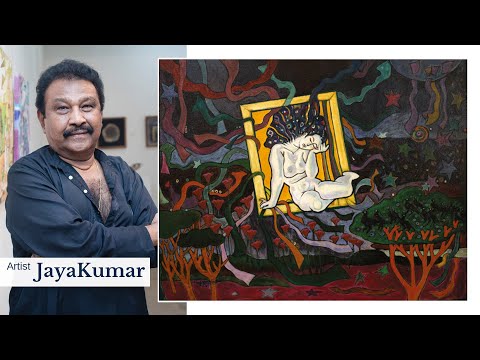 Artist JayaKumar's Paintings & Sculptures | JK | WAA