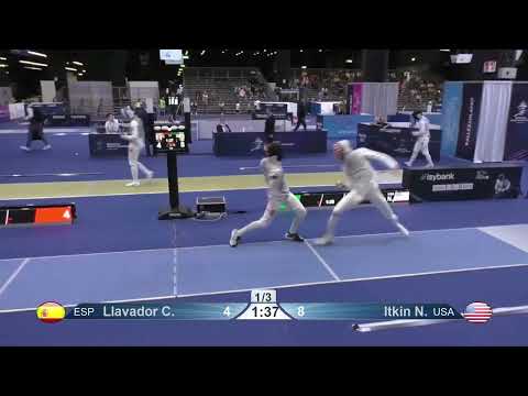 World Championships 2023 SMF - L8 - Carlos Llavador ESP v Nick Itkin USA