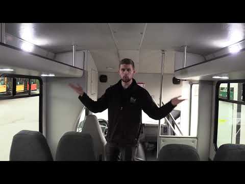 2020 Chevrolet Allstar 14 Passenger + Rear Luggage Shuttle Bus - S14081