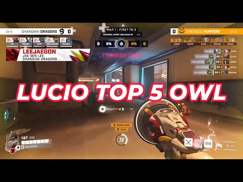 BEST LUCIO IN THE WORLD IN OVERWATCH LEAGUE