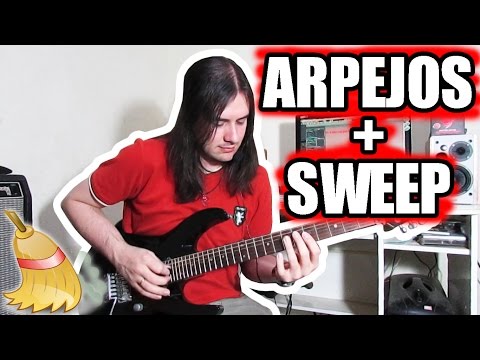 Arpejos e Sweep - Guitarra