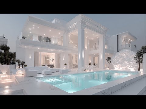 Breathtaking Luxurious Modern Contemporary Mansion with Amazing Interior Designs.