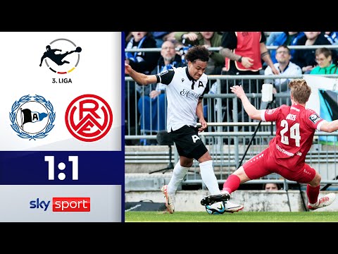 Beide Teams treten auf der Stelle | Arminia Bielefeld - Rot-Weiss Essen | Highlights - 3. Liga