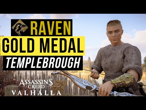 🥇 4 Kills 1 Shot! GOLD Templebrough Fort - Trial of the RAVEN - Mastery Challenge Tips | AC Valhalla