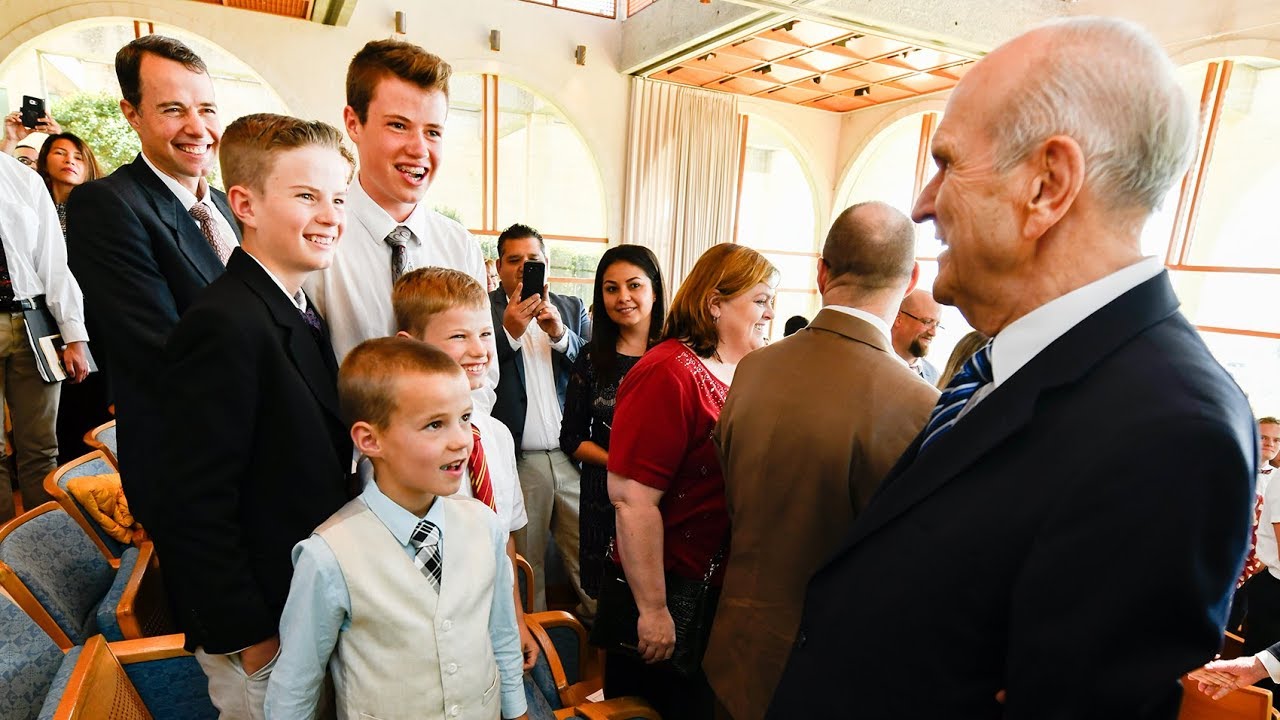 Prophet Russell M. Nelson Visits the Holy Land