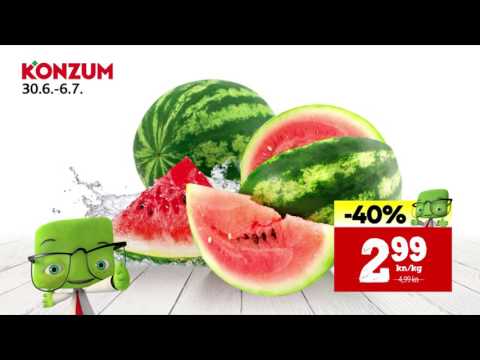 Konzum: Akcija katalog 30.06. - 06.07.2016.