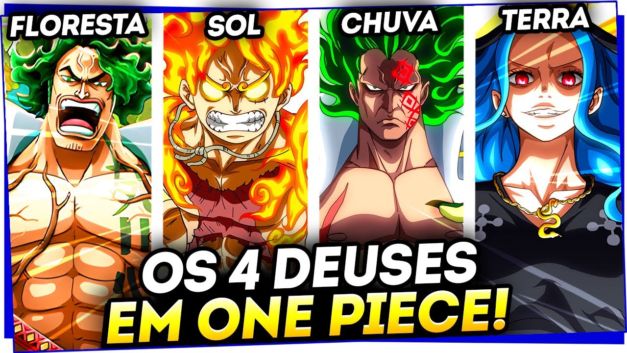 OS 4 DEUSES DO MUNDO DE ONE PIECE REVELADOS E TODO O SÉCULO PERDIDO EXPLICADO!