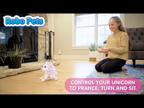 Robo Pets Unicorn Toy with Remote Control and Hand Gesture Control | Power Your Fun