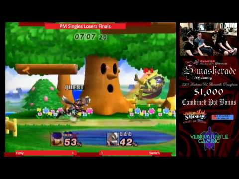 Smasherade 2 Project M Singles Losers Finals Envy vs Switch