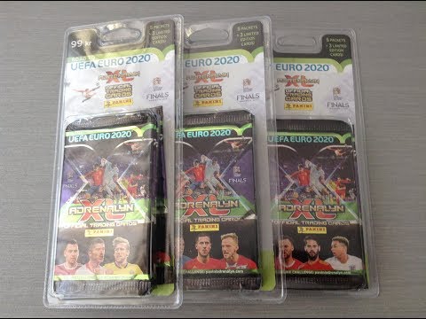PANINI AXL ROAD TO EURO 2020 ***3 NORDIC BLISTER/9 LE CARDS***