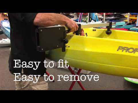 Motorize your fishing kayak with Railblaza motor bracket