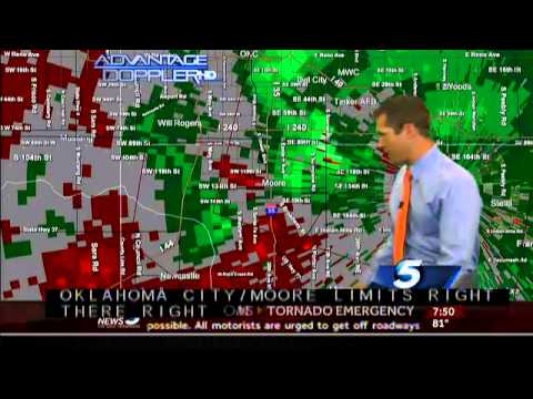 KOCO OKC TORNADO EMERGENCY NEWS COVERAGE MAY 31 634 1010PM 003