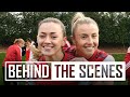 🤣 360 camera vlog! | Behind the scenes at Arsenal Women's 2021/22 photocall