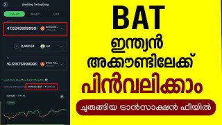 How to Withdraw BAT to Indian Bank accounts