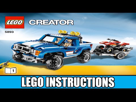 LEGO Instructions - Creator - 3 in 1 - 5893 - Off-Road Power (Book 1)