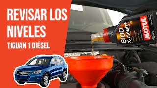 Youtube thumbnail of video "Cómo revisar los niveles Tiguan 1 2.0 TDI 📏"