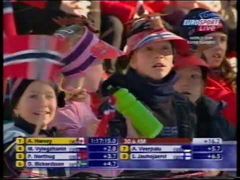 2008/09 fondo 50 km tc mass start uomini Trondheim - Jauhojaervi, Angerer, Harvey