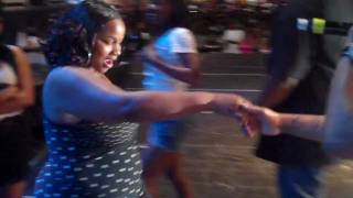 BIG &amp; CRAZY GIRL JUMPS ON PLEASURE P WHILE PERFORMING &quot;UNDER&quot; IN FRONT OF 15K PEOPLE