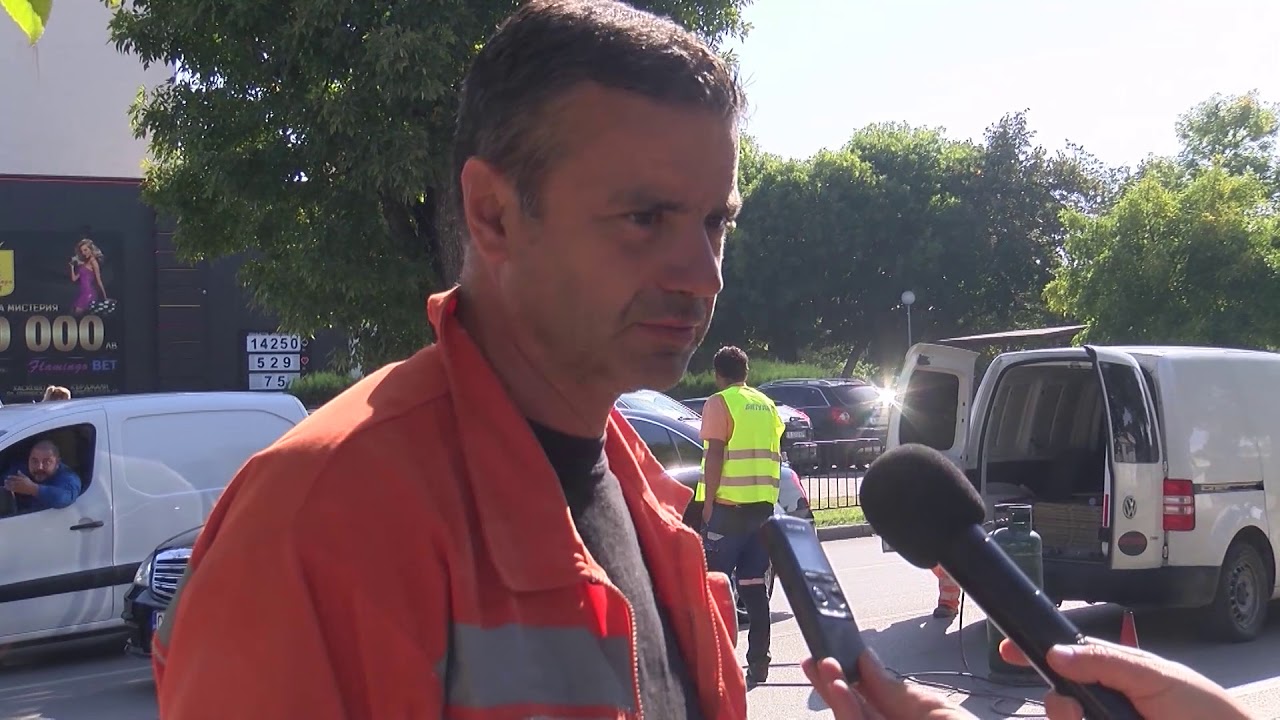 Иновативна пътна маркировка полагат в Димитровград