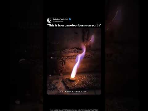 This Is How a Meteor Burns on Earth! 🔥🌍
