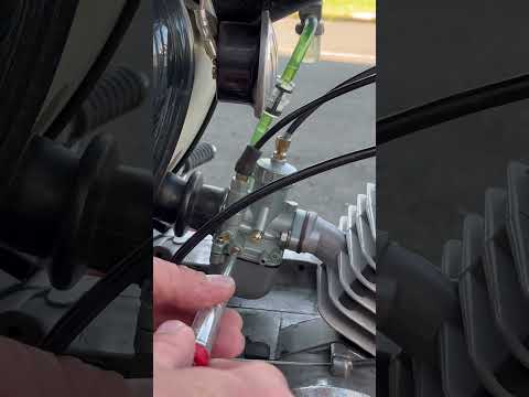 Simson Vergaser Co und Standgas Einstellung 👀 #shorts #simson #simsontuning