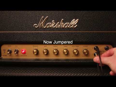 Marshall SV20 Channels Jumpered With Boost