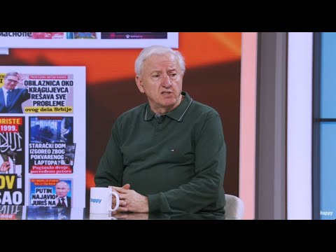 Marko Lopusina i knjiga "Americko zlo - SAD protiv Rusije i Srbije - DJS - (TV Happy 15.12.2023)