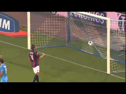 hightlight 2013 napoli-bologna 3-0