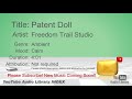 New Free Music 2018 Patent Doll Freedom Trail Studio Ambient Calm YouTube Audio Library BGM