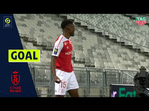 Goal Marshall MUNETSI (89' - STADE DE REIMS) FC GIRONDINS DE BORDEAUX - STADE DE REIMS (1-3) 20/21