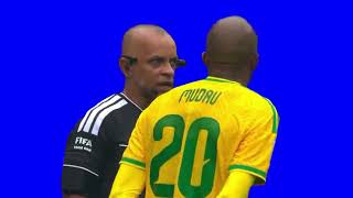Mudau tries to understand the referee — world cup 2026 blue screen