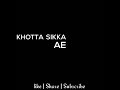 KHOTTA SIKKA RANBIR SINGH NEW PUNJABI WHATSAPP STATUS SONG Black Background