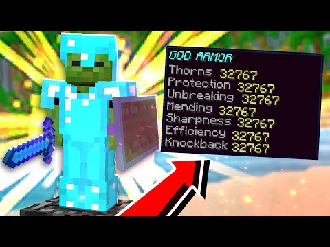AA12 - ALL MAX LEVEL Enchantments in Minecraft! (Level 32767)