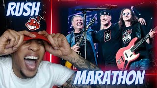 LIFE'S A MARATHON... NOT A SPRINT!! RUSH - MARATHON | REACTION