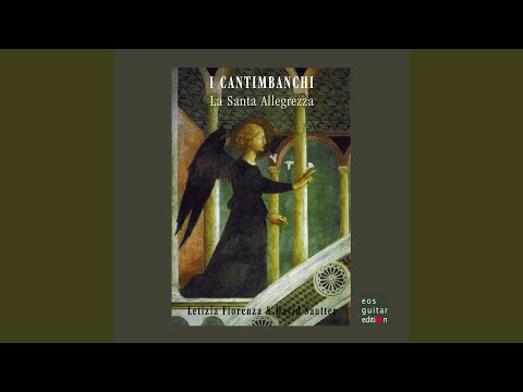 La Santa Allegrezza (Arr. D. Sautter for Voice & Guitar)