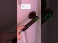 The fingerprint door knob doesn’t care if you run out or batteries! #kahlatalk #kahlatech #doorknob