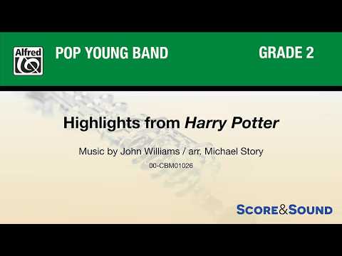 Highlights from Harry Potter, arr. Michael Story – Score & Sound