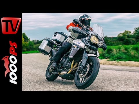 Triumph Tiger 800 XRx - 1000PS Dauertest Abschluss 2015