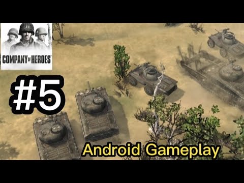 Company of Heroes Android Gameplay Walkthrough - Part 5 (Montebourg, No Commentary)