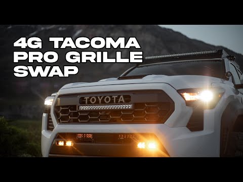 2024+ Tacoma TRD Pro / Trailhunter Grille Install and Walkaround