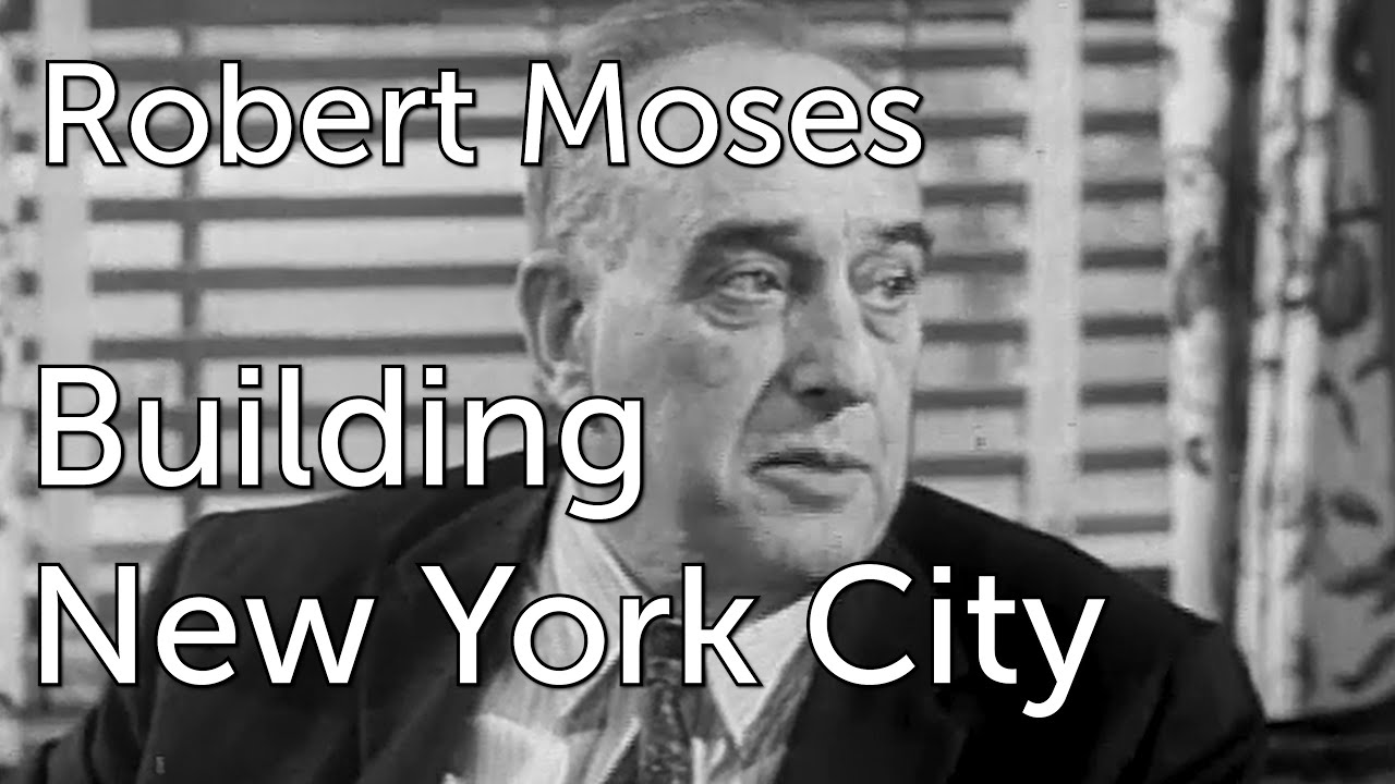 Robert Moses interview on Building New York City (1959)