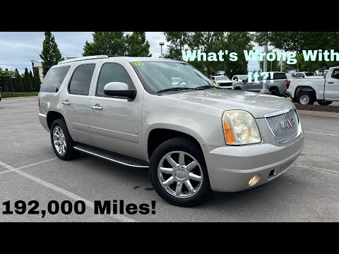 2009 GMC Yukon Denali 6.2 POV Test Drive & 192,000 Review