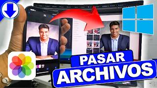 ✅ Cómo PASAR ARCHIVOS de IPHONE A PC 💻 | SIN CABLES | GRATIS