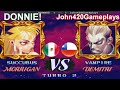 Vampire The Night Warriors DONNIE Vs John420Gameplays