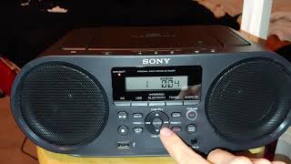 Sony ZS-RS60BT boombox