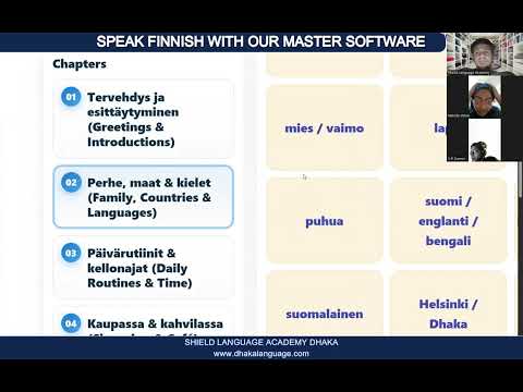 Finnish Class Video 1