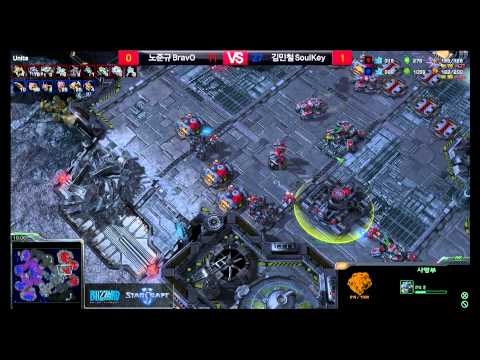 [Starcraft2 Starleague 2015 S1] Qualifier BravO vs SoulKey 2set - EsportsTV