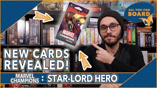 STAR-LORD Hero Pack | Marvel Champions | NEW Cards REVEALED + PREVIEWED (New Aerial Cards?)